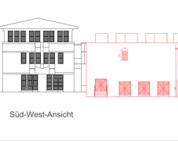 Rohbau Rechenzentrum FRA6